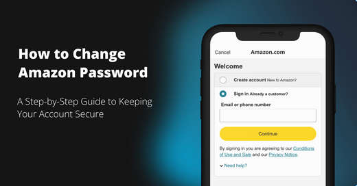 How to Change Amazon Password