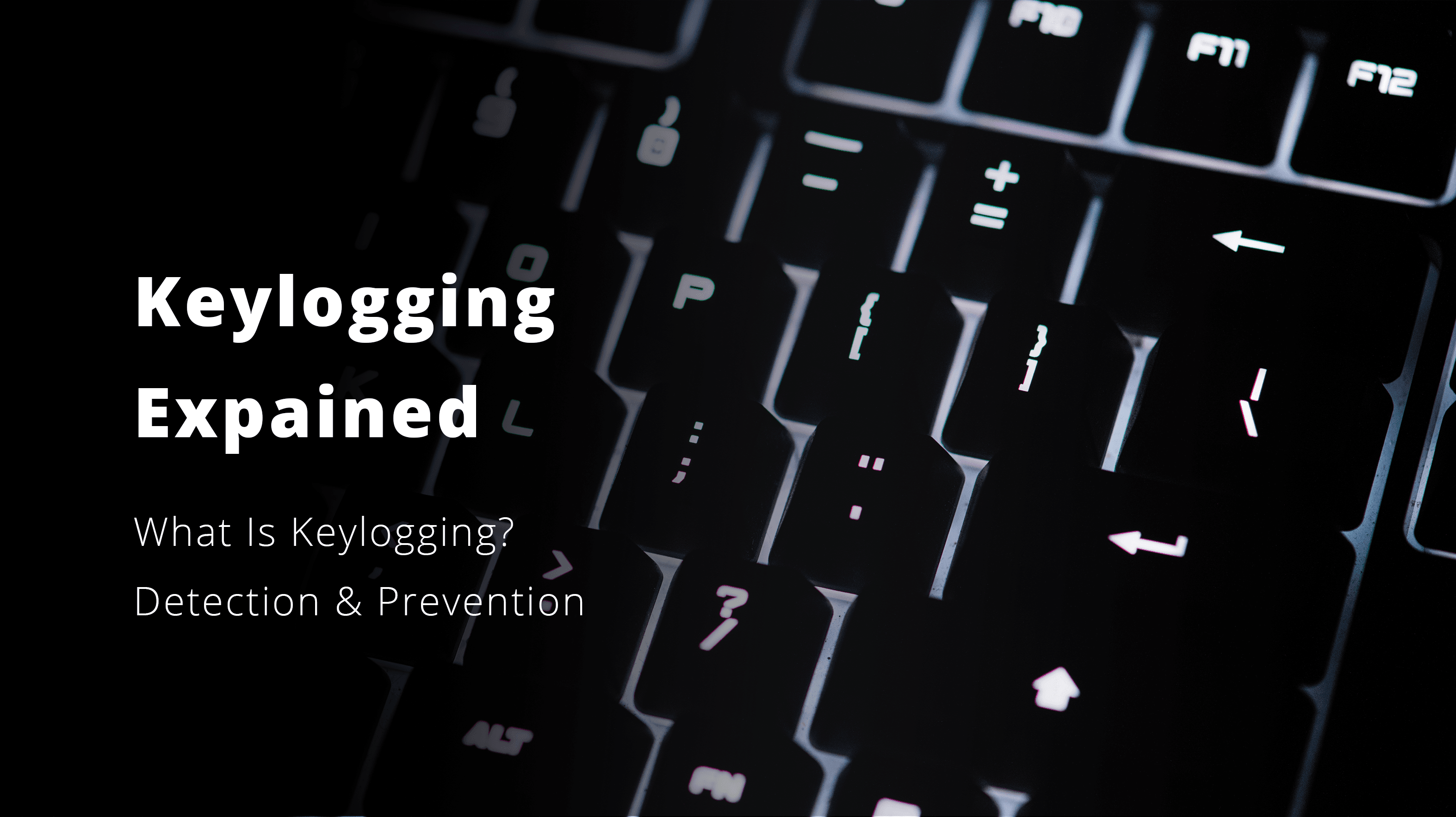 <b>What is Keylogging? Tips on How to Detect and Prevent Keylogging</b>
