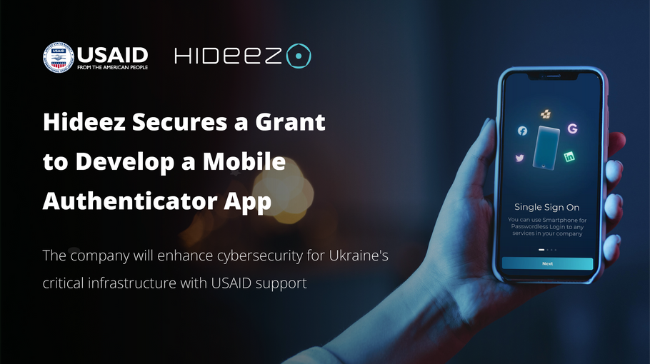 <b>Hideez Receives USAID Support for Advanced Passwordless Authentication Project</b>