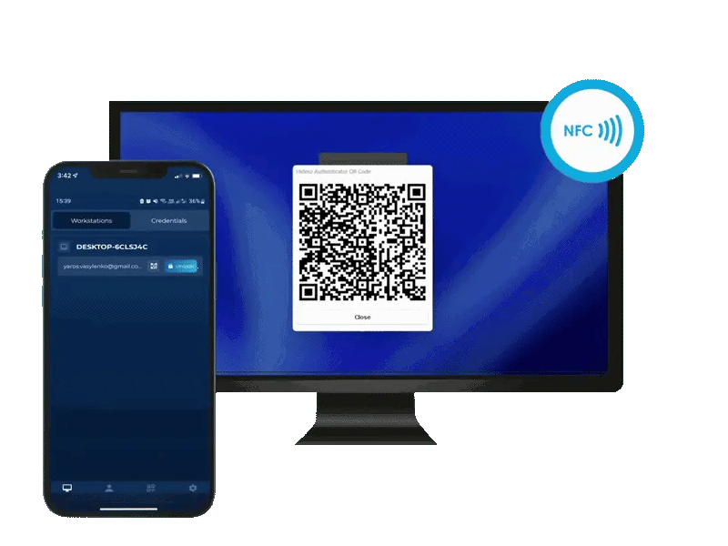 NFC-Tag antippen