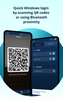 Quick Windows login by scanning a QR code or using Bluetooth proximity with the Hideez Authenticator app