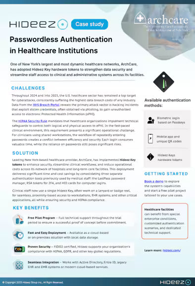 How a healthcare provider consolidated three authentication tools into one