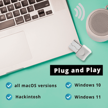Hideez Smart USB Bluetooth Adapter for PC: Windows 10/11, macOS, Linux, Raspberry Pi, Chrome OS - Long Range, EDR, BLE technology