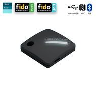 Hideez Key 4 - Universeller Bluetooth-, NFC- und USB-Sicherheitsschlüssel. Passwort-Tresor, OTP-Generator für 2FA, FIDO-Authentifikator, Proximity-basiertes Schloss, RFID-Türschloss